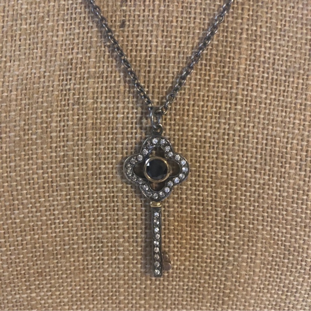Still & Dot Clover Key Necklace